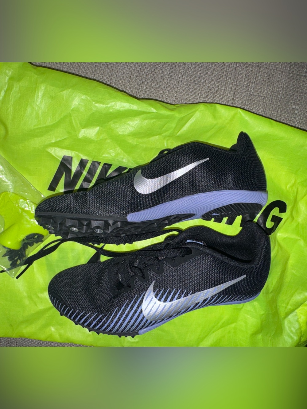 Nike Zoom Rival track spikes black